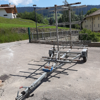 Rimorchio trasporto canoe