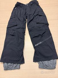 Pantalone Sci/Snowboard Burton Uomo Tg M Nero