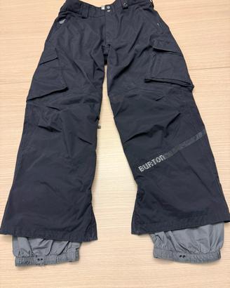 Pantalone Sci/Snowboard Burton Uomo Tg M Nero