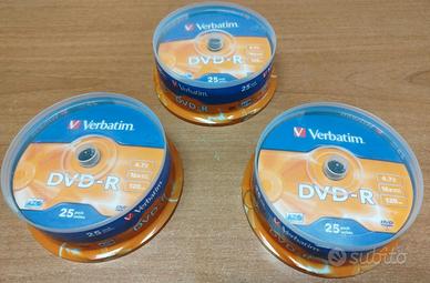 Verbatim 43522 DVD-R 4.7GB, 120 minuti 75PZ (25x3)