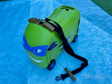 Trolley valigia bambini Leonardo tartaruga Ninja