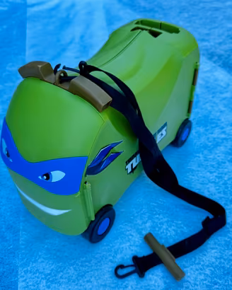 Trolley valigia bambini Leonardo tartaruga Ninja