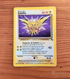 POKEMON ZAPDOS HOLO ITA 15/62 – FOSSIL SET