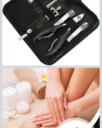 Set di 10 forbici per unghie