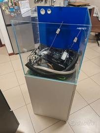 ACQUARIO MARINO COMPLETO 125L CUBO AQPET + MOBILE