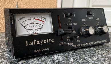 Rosmetro e accordatore Lafayette SWR-17
