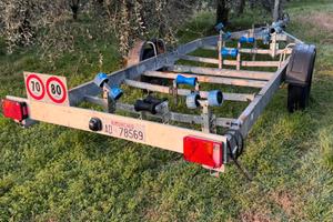 Carello portabarca SYS&D 1500 kg omologato 7.48 m