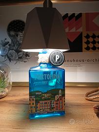 lampada bottiglia di gin