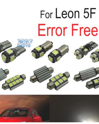 KIT LAMPADE LED INTERNE PER SEAT LEON MK3 5F 5F1 5