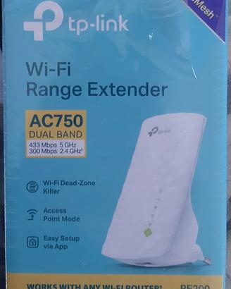 TP-Link RE200 AC750 WIFI Range extender