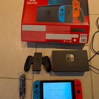 Nintendo switch con  ringfit