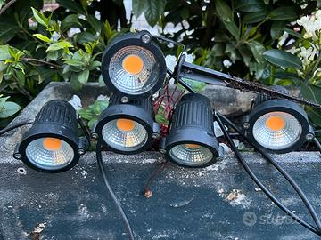Faretti giardino 12v