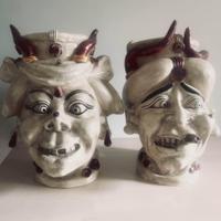 Vasi di Caltagirone: allegoria del matrimonio