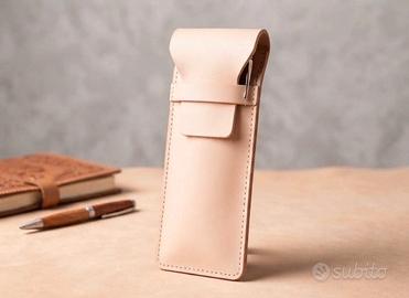Astuccio multifunzione in vera pelle