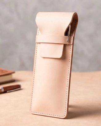 Astuccio multifunzione in vera pelle