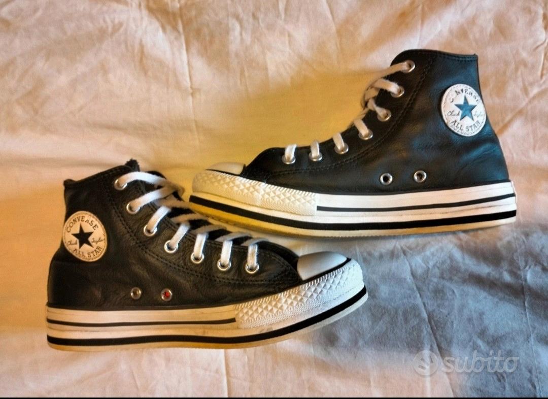 Felpa converse cheap nera oro