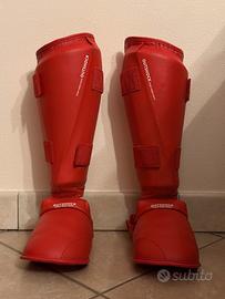 Protezioni karate rosse
