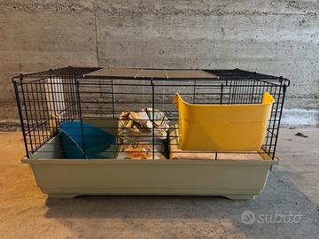 Gabbia per coniglio come nuova