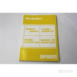 MANUALE USO E MANUTENZIONE EN - DE - FRA - ES SUZU