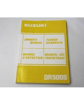 MANUALE USO E MANUTENZIONE EN - DE - FRA - ES SUZU