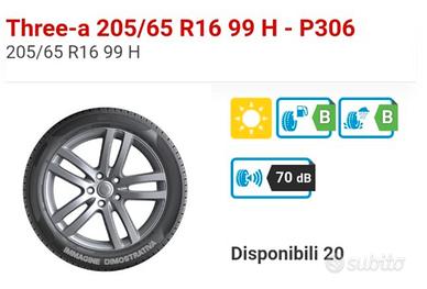 pneumatici estivi nuovi 