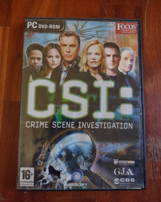 CSI gioco Pc Ubisoft italiano