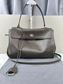 Borsa tote Balenciaga rodeo verde
