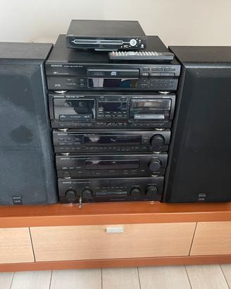 Impianto hi-fi Kenwood Perla Nera