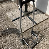 Carrellino porta borsa della spesa con ruote