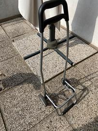 Carrellino porta borsa della spesa con ruote