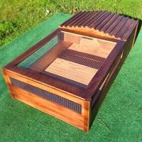 Tartarughiera in legno di pino 150×85x32