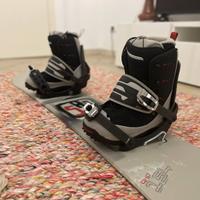 Tavola, attacchi e scarponi Salomon snowboard