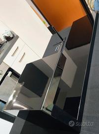 Mensola Calligaris design laccato/specchiato nero