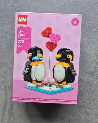 LEGO 40886 Penguins in Love – 278 pezzi – scatola