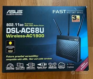 Modem Router ASUS DSL-AC68U nuovo