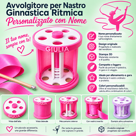 AVVOLGITORE PER NASTRO DI GINNASTICA RITMICA