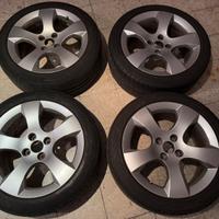 Cerchi 17 Peugeot + gomme 225/45 R17