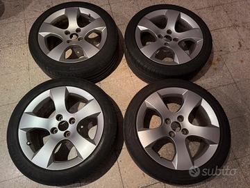 Cerchi 17 Peugeot + gomme 225/45 R17
