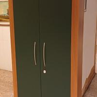 armadietto stile shabby chic (cm 87x36 h215)