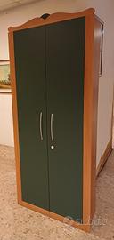 armadietto stile shabby chic (cm 87x36 h215)