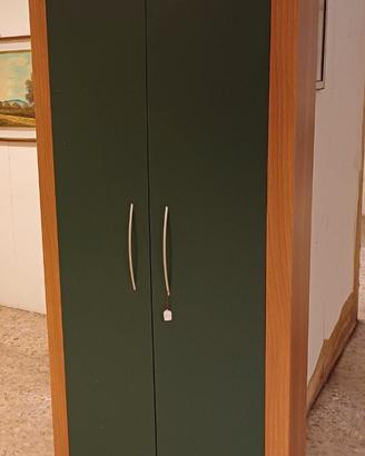 armadietto stile shabby chic (cm 87x36 h215)