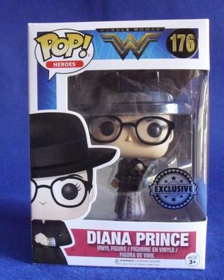 Funko POP EXC Wonder Woman Diana Prince con scudo