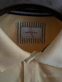 Polo Brooksfield taglia XL  giallo pastello