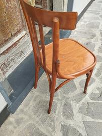 sedie vintage anni '30 stile Thonet