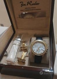 Esclusivo orologio 5ct diamanti Joe Rodeo