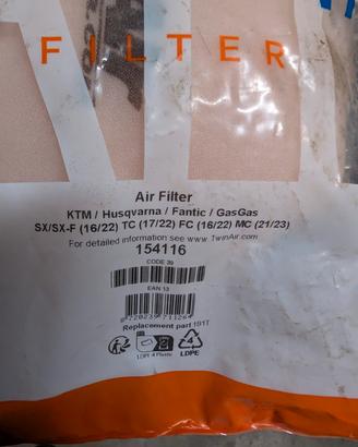 filtro aria KTM exc 300 tpi