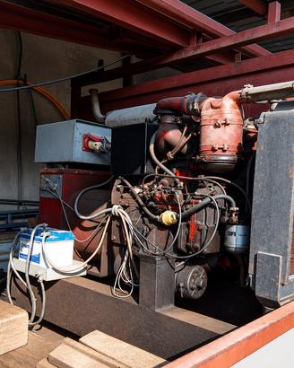 Gruppo Elettrogeno + Camion OM Lupetto 2.5
