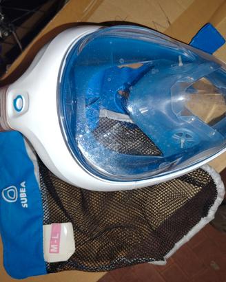 2 maschere subea per snorkeling bambini