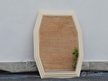 Specchio vintage ottagonale