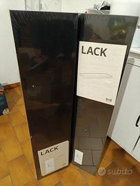 Mensole Ikea LACK marrone-nero, 110x26 cm